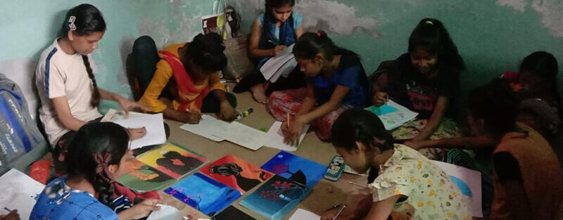 School Children Participated Crriculam Activities